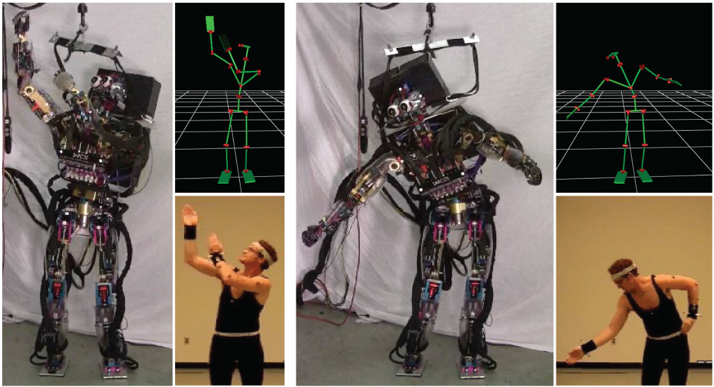 Controlling Humanoid Robots with Human Motion Data- Experimental Validation-Image