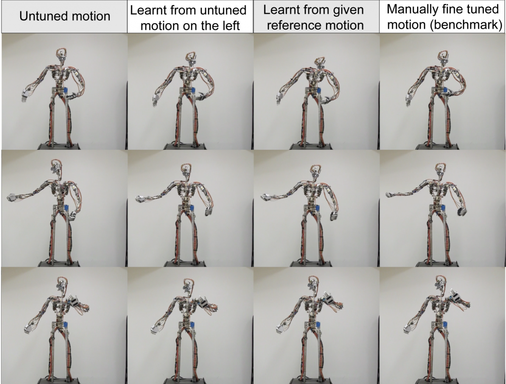 Iterative Learning Control for High-Fidelity Tracking of Fast Motions on Entertainment Humanoid Robots-Image
